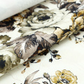 Mosha Velvet Furniture Fabric Sofa Print Cotton Canvas Fabric Manufactory